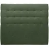 Image de Tete De Lit Capitonnée Tissu Vert L 180 Cm - Ep 10 Cm Rembourré