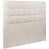 Image de Tete De Lit Capitonnée Bouclette Beige L 160 Cm - Ep 10 Cm Rembourré