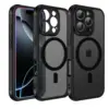 Image de Coque Mat Magnétique Pour Iphone 16 Pro Max, Compatible Magsafe, Translucide - Antichoc