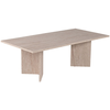 Image de Table Basse Rectangulaire Effet Travertin 119x60cm Topi