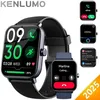 Image de KENLUMO Montre Connectée Femme pour iPhone/Samsung/Android1.8HD Appel Bluetooth/Fonction Féminine/Fréquence Cardiaque/SpO2-Noir