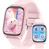 Image de Montre Connectée Enfant - Smartwatch pour Garçons et Filles avec 19 Modes dEntraînement Suivi du Sommeil(Pink)
