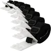 Image de Kit de fixation pour enrouleur de bache solaire pour piscine - NC - 8 sangles[25] - Noir