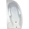 Image de Baignoire dangle ONDEE FANY 160x90cmG en ABS et acryl renforcé 3mm blanc