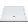 Image de ONDEE ZEN Receveur de douche MERI - Picots Antidérapants - 90x90x65cm - Grès - Blanc