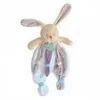 Image de Doudou Babynat Lapin Beige Plat - Poupi en occasion ou reconditionné