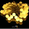 Image de Guirlande LED 10 mètres 100 boules blanc chaud ( guinguette )