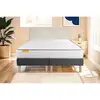 Image de Matelas Mémoire De Forme 160x200 + Double Sommier Gris 80x200 Memo