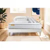 Image de Pack matelas Memo + sommier 140x190 + 2 oreillers mémoire de forme