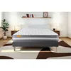 Image de Matelas + Sommier Gris 160x200 Memo Plus Mémoire De Forme 3 Zones