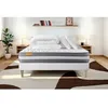 Image de PACK matelas + sommier 160x200 Memo Plus Mémoire de forme 3 zones + 2 oreillers + couette