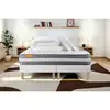 Image de Pack Matelas 160x200 + Double Sommier 80x200 Memo Plus Mémoire De Forme 3 Zones + 2 Oreillers + Couette