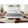 Image de PACK matelas 160x200 + double sommier 80x200 Memo Plus Mémoire de forme 3 zones + 2 oreillers + couette