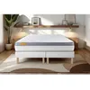 Image de Matelas 160x200 + double sommier 80x200 Memo Zen Mousse à mémoire de forme 5 zones de confort MAXI épaisseur