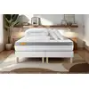 Image de Pack Matelas 180x200 + Double Sommiers 90x200 Memo Zen Mousse À Mémoire De Forme 5 Zones De Confort Maxi Épaisseur