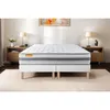 Image de Matelas 160x200 + Double Sommiers 80x200 Memo Spring Ressorts Ensachés 3 Zones De Confort Maxi Épaisseur
