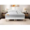 Image de Pack matelas 180x200 + double sommiers 90x200 Memo Spring Ressorts ensachés 3 zones MAXI épaisseur + Couette + 2 oreillers