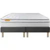 Image de Matelas + sommier 160x200 ressorts ensachés et mémoire de forme Ensemble Memo luxe 160x200 cm