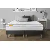 Image de Matelas + sommier 180x200 ressorts ensachés et mémoire de forme Ensemble Memo luxe 180x200 cm