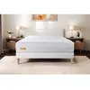 Image de Matelas + sommier 140x190 Memo Bio Mousse à mémoire de forme 5 zones de confort Maxi épaisseur Déhoussable