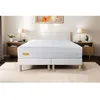Image de Matelas 160x200 + double sommiers 80x200 Memo Bio Mousse à mémoire de forme 5 zones de confort Maxi épaisseur Déhoussable
