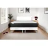 Image de Ensemble Matelas Sommier 160x200 cm - 2 Sommiers Blanc - Vitalmemo One Blanc
