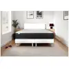 Image de Ensemble matelas mousse polyuréthane à mémoire de forme avec sommier 2x80x200 Confort sur mesure