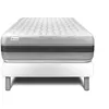Image de Ensemble Matelas Sommier 90x190 cm - Vitalspring Recover Blanc