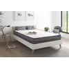 Image de Matelas Actilatex 140x190cm 2 Faces À Mémoire De Forme+latex 3zones De Confort