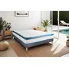 Image de Ensemble sommier matelas 160x200 Perform Mémoire de forme - 23 cm - Ferme - sommier gris