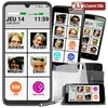 Image de Le SMART PHOTO CONTACT 63 pouces : Smartphone senior grande taille dédié uniquement au minimum : appel sos whatsApp