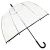 Image de Parapluie - SMATI - Transparent - 8 baleines en fibre - Résistant au vent - Manuel