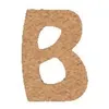 Image de Décoration - LE GEANT DE LA FETE - Lettre en bois médium 15 cm - Beige - Adulte - Mixte