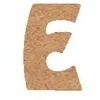 Image de Lettre en bois médium 15 cm