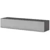 Image de Meuble Tv Tissu Acoustique Et Mélaminé Gris Philladelphie 160cm
