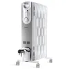 Image de Chauffage à bain dhuile - ORSO - 2000W - Blanc - Silencieux - Mobile