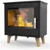 Image de Supra - poêle à bois étanche 7.3kw noir fr9016170b - markus FR9016170B