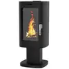 Image de Supra - poêle à bois fonte 11.5kw noir fr9016190b - maonie sur pied FR9016190B