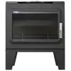 Image de Supra - poêle à bois fonte 6.1kw anthracite fr9016760b - ardene FR9016760B