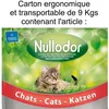 Image de NULLODOR Litière en silice - Pour chat - Carton de 9 kg