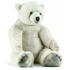 Image de Ours Polaire Assis Anima 100 Cm - Peluche De Qualité Supérieure