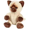 Image de Peluche Chat Siamois Tetabizous - 17 cmH
