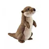 Image de Peluche Loutre dressee 20cm - ANIMA - PELUCHES/Animaux - Beige - Plastique - Dès 2 ans