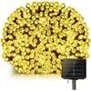 Image de Guirlande lumineuse solaire YOGY WARM - 400 LED blanc chaud - 33 m - 8 modes