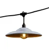 Image de Guirlande métal BOWL GALVA 10 ampoules E27 6M