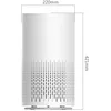 Image de Purificateur d'air OAKLAND blanc H42cm 35W en occasion ou reconditionné