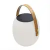 Image de Lanterne Solaire Led Jimmy Blanche H34 Cm Lumisky Recharge Usb