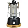 Image de Lanterne sans fil - LUMISKY - WILDY - H23 cm - Anse en corde - LED blanc chaud et dimmable