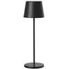 Image de Lampe de table sans fil - LUMISKY - KELLY BLACK - Aluminium noir - LED blanc dimmable - rechargeable - H38 cm