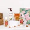 Image de EVOLUDERM -Coffret Corps Argan Divin - Crème Mains Offerte - Gel Douche - Gommage Corps - Box Jungle